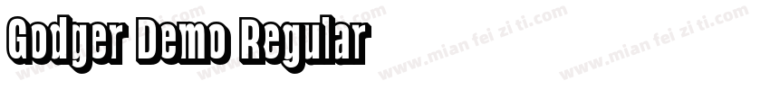 Godger Demo Regular字体转换